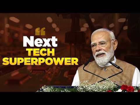 PM Modi inaugurated the Kaynes Semicon Plant at Sanand, Gujarat. India is rapidl