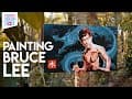 Painting in a Jungle!!! You heard me right. Decided to spend some time in nature