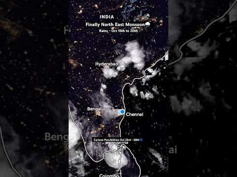 First Update of NEM💨🌧️😍 #chennairains