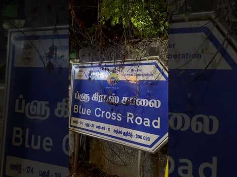 Watch Fully☠️ Blue Cross Road❌ #chennai
