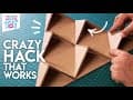 Today I have a CRAZY HACK for all of you! This Cardboard Wall Pocket is very sim