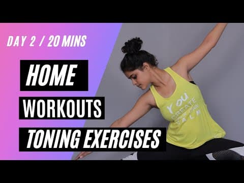 We have come up with Home workout routines.

Day 2 Toning exercises with wall su