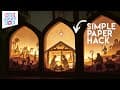 Wanna try some Simple PAPER CUTOUT Shadow Box ? Then here’s something special fo